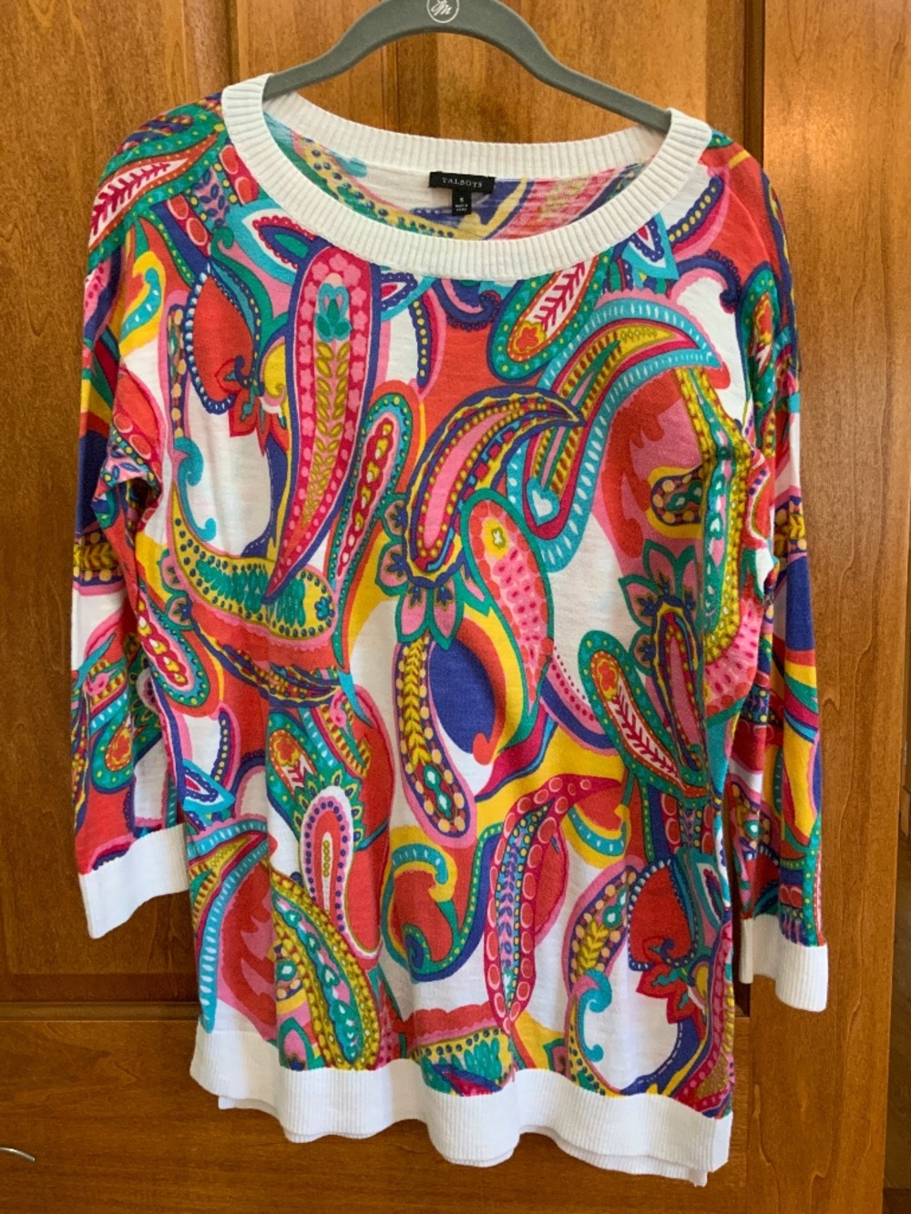 Women’s Talbots sweater small multicolor